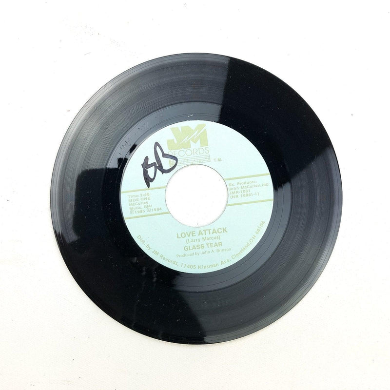 Glass Tear Love Attack + Instrumental 45 RPM 7" Single JM Records 1985 2