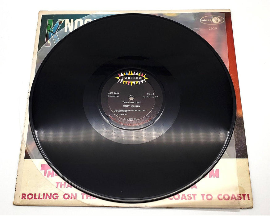 Rusty Warren Knockers Up! LP Record Jubilee JGM-2029 Superlaphonic Hi-Fi 5