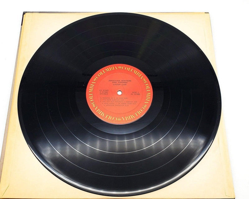 Jonathan Winters And Friends Laugh Live 33 RPM Double LP Record Columbia 1973 7