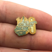 West Virginia State Council of Carpenter's Lapel Pin Vintage 100 Years 1981 1