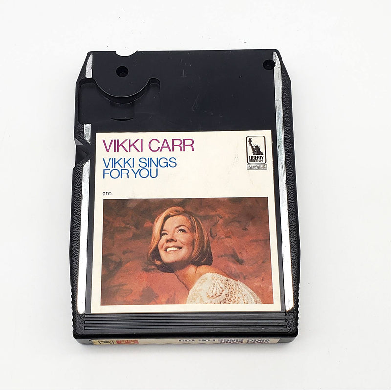 Vikki Carr Vikki Sings For You 8-Track Tape Album Liberty 1973 8900 Scarce