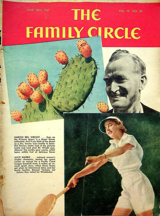 The Family Circle Magazine June 1937 Vol 10 No 25 Vintage Anthropomorphic Ad 1