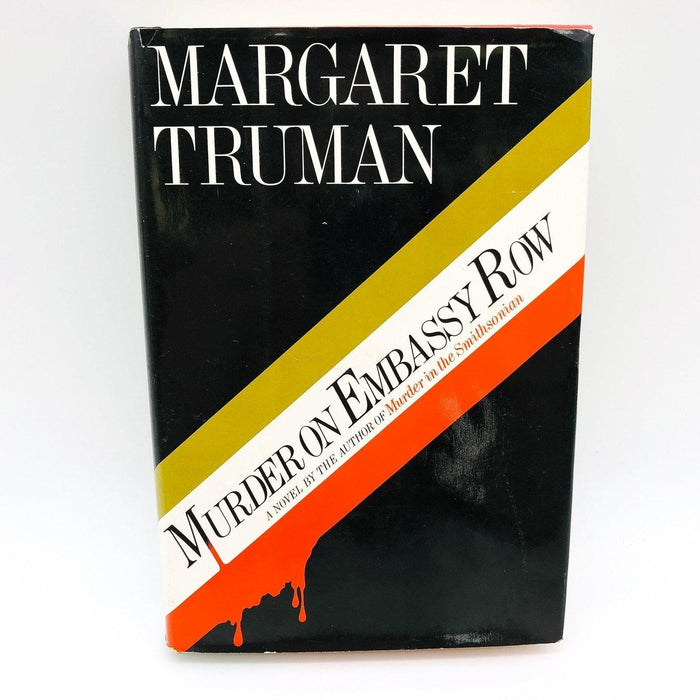 Murder on Embassy Row Hardcover Margaret Truman 1984 British Diplomat Murder 1