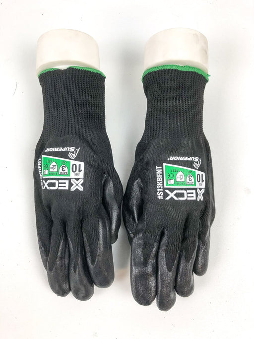 Palm Coated Work Gloves XL Extra Large 6 Pairs 13 Gauge A3 Cut Superior S13KBFNT 2