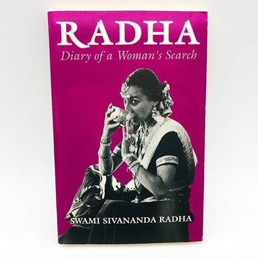 Radha Paperback Swami Sivananda Radha 1990 Diary of Womans Search Yogis Yoga 1