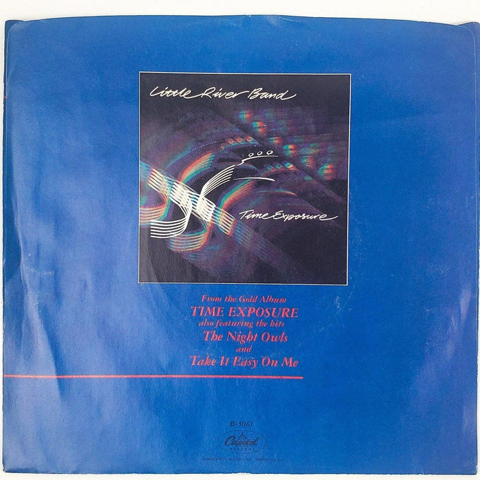 Little River Band Man On Your Mind Record 45 RPM Single Capitol Records 1982 2