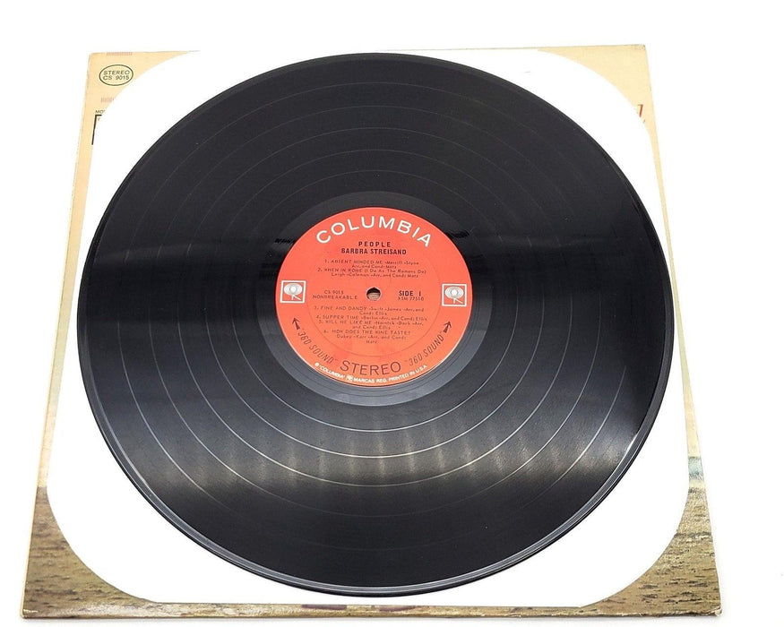 Barbra Streisand People 33 RPM LP Record Columbia CS 9015 Copy 2 5