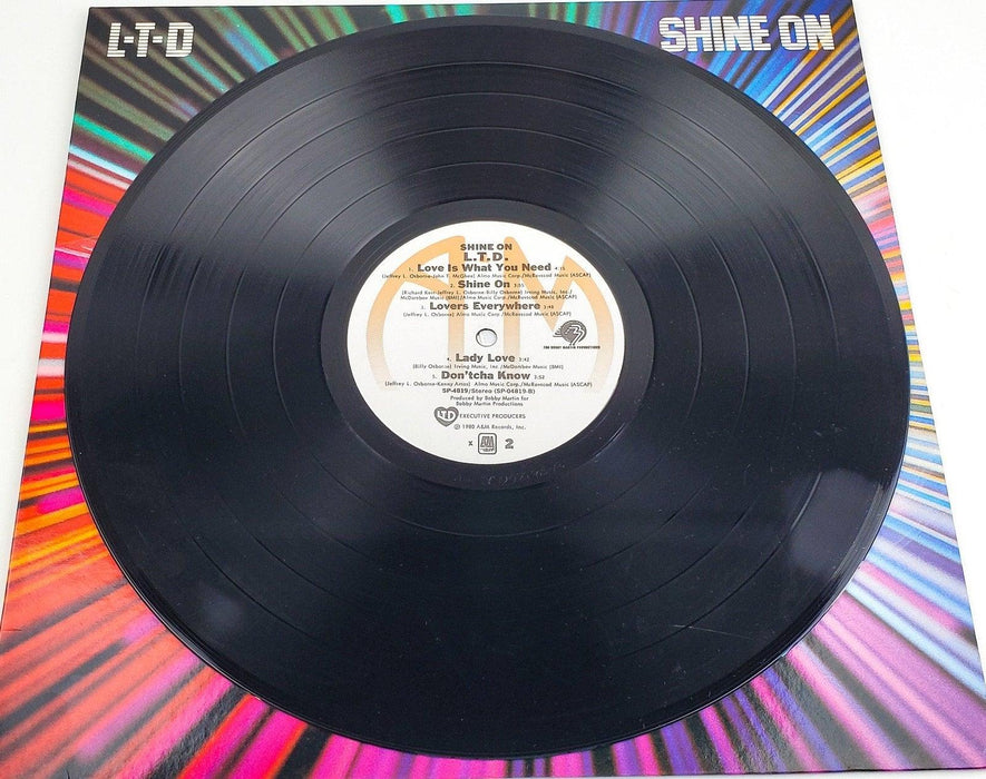 LTD Shine On 33 RPM LP Record A&M 1980 6