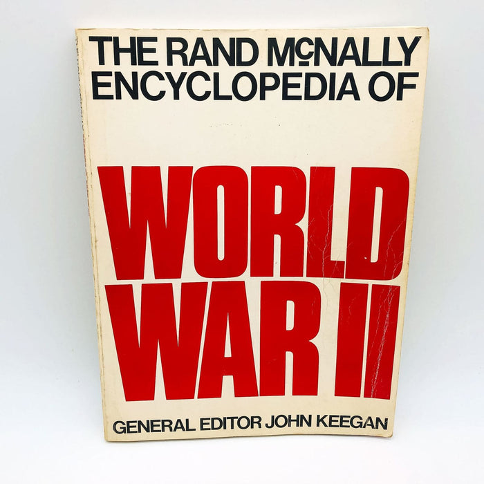 The Rand McNally Encyclopedia Of WW2 Paperback John Keegan 1978 2nd Printing 1