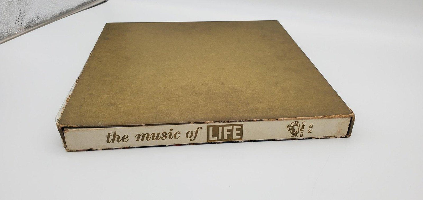 The Music Of Life 33 RPM 5xLP Record RCA 1962 Artie Shaw Glenn Miller w/ Book 4