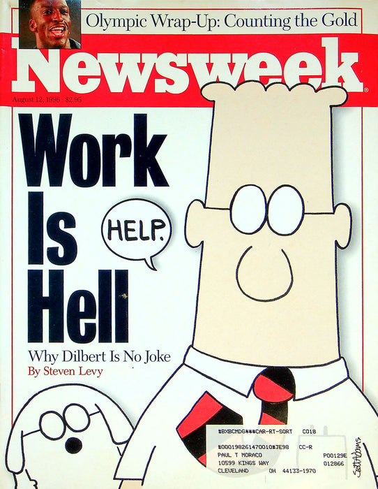 Newsweek Magazine August 12 1996 Bill Clinton Ends Welfare New Deal Roosevelt