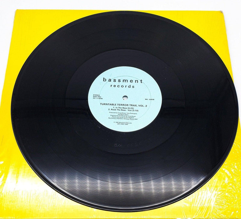 Turntable Terror Trax Vol. 2 33 RPM Record Bassment Records 1987 BM-0060 4