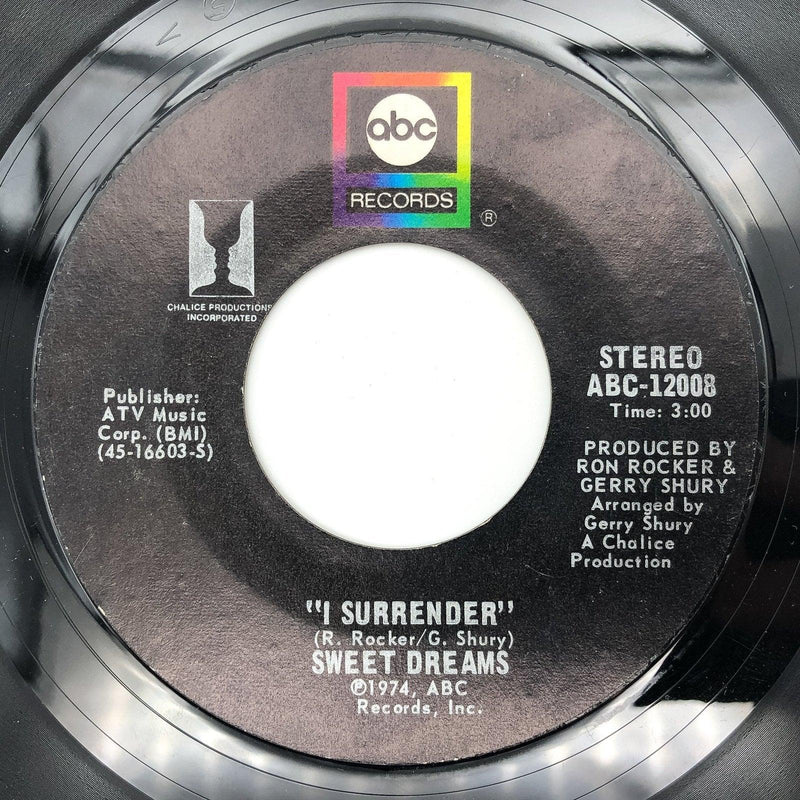 Sweet Dreams Honey Honey Record 45 RPM Single ABC-12008 ABC Records 1974 3