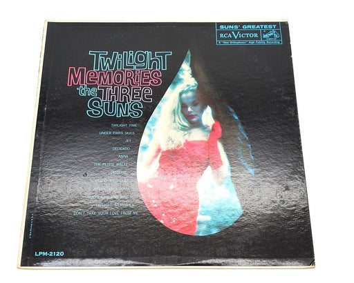 The Three Suns Twilight Memories 33 RPM LP Record RCA Victor 1960 LPM-2120 1