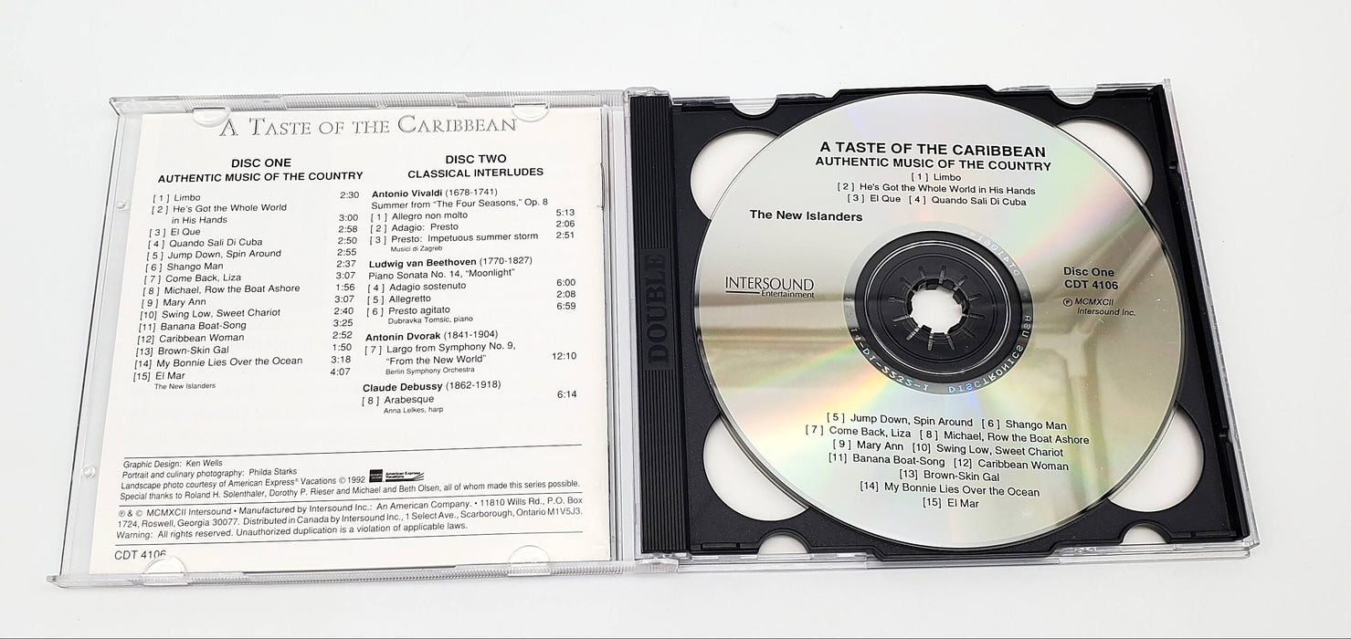 Taste Of Caribbean Double CD Album Pro-Arte Digital 1992 CDT 4106 5