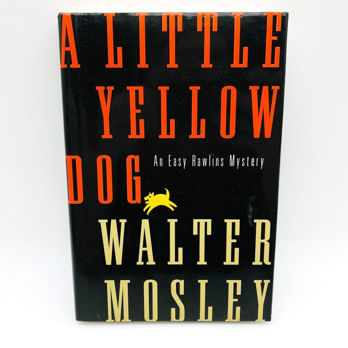 A Little Yellow Dog Hardcover Walter Mosley 1996 African American Men Custodian 1