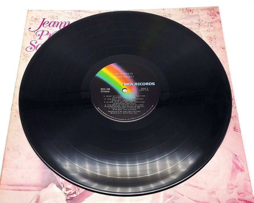 Jeanne Pruett Satin Sheets 33 RPM LP Record MCA Records 1973 MCA-338 6