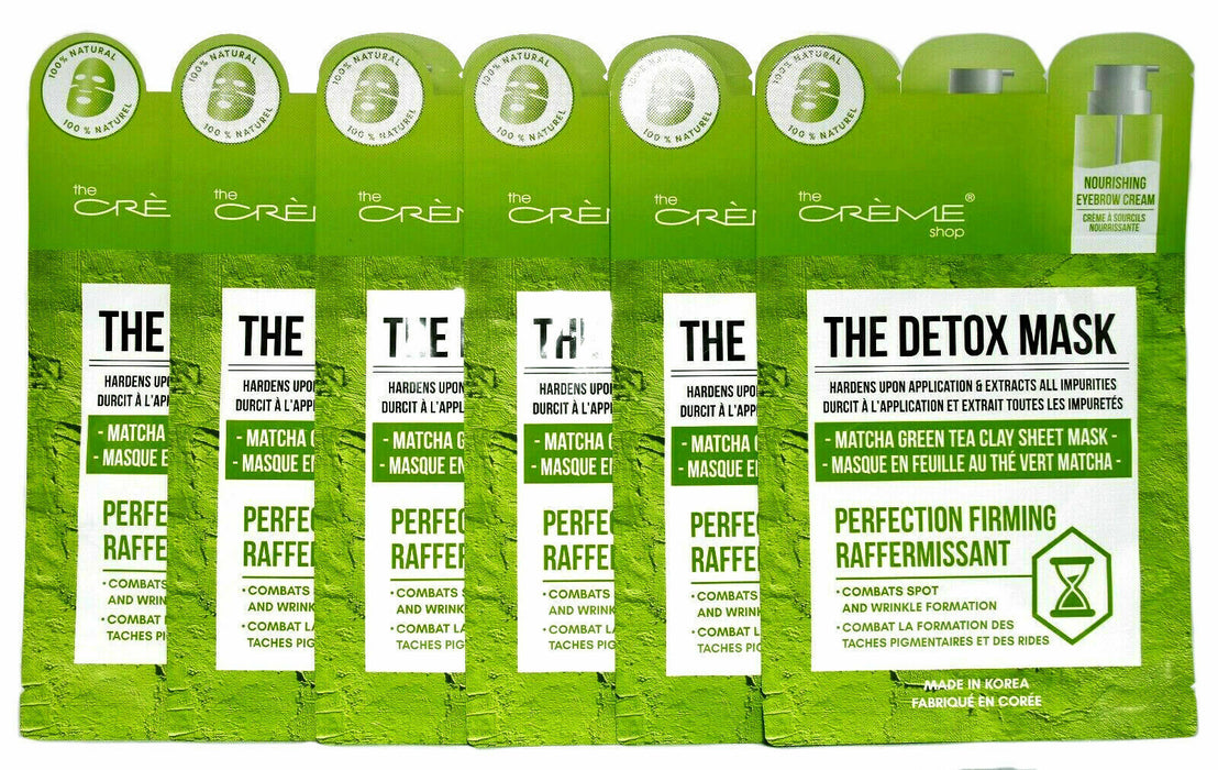 The Creme Shop Detox Facial Sheet Masks for Face You Choose Lot of 6