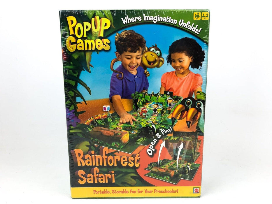 Pop Up Games Rainforest Safari for Pre-K Preschooler Mattel N9981 1