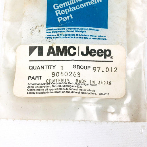 AMC Jeep 8060263 Valve For Oil Cooler and Filter Genuine OEM New Old Stock NOS 2