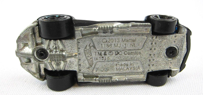 Hot Wheels Batman Batmobile Black With Blue Pinstripe Diecast Car 6