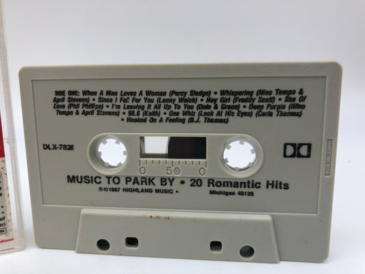 Music to Park By 20 Romantic Rock and Roll Hits Cassette Album Deluxe 1987 2