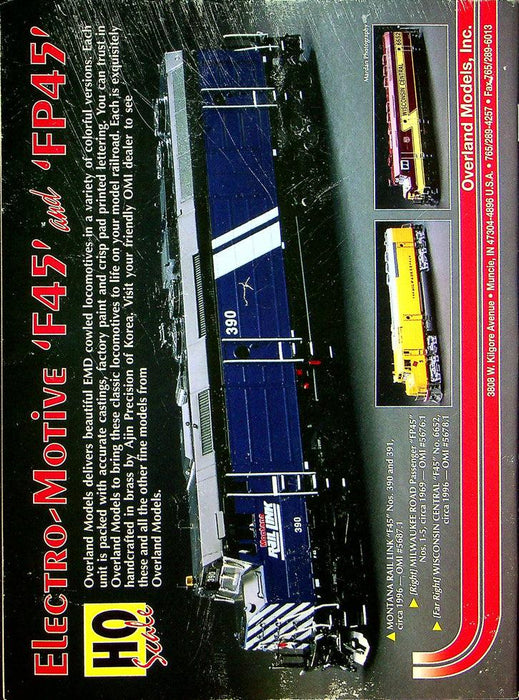 Railroad Model Craftsman Magazine May 1998 Vol 66 No 12 SCL's SD45 Cadillacs