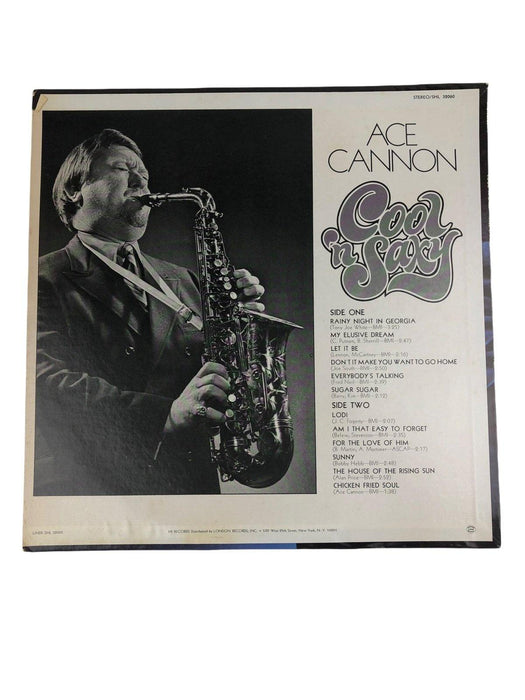 Ace Cannon Cool 'N Sexy Record 33 RPM LP SHL 32060 The House of the Rising Sun 3