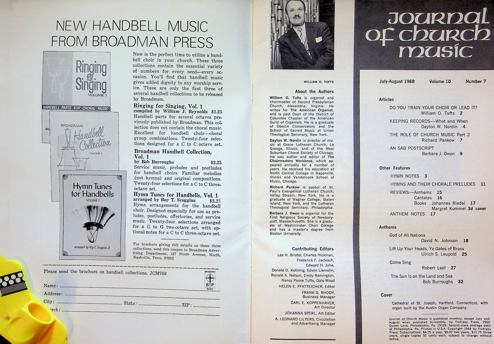 Journal of Church Music Magazine Jul-Aug 1968 Do You Train Your Choir or Lead It 4