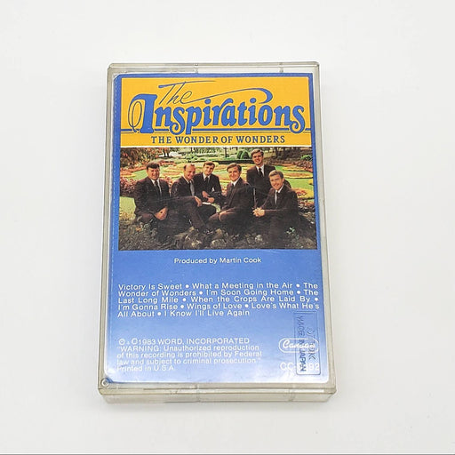 The Inspirations The Wonder Of Wonders Cassette Tape Album Canaan Records 1983 1