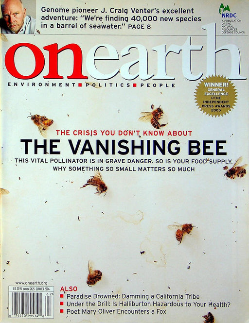 On Earth Magazine 2006 Vol 28 # 2 Hive Collapse, Shasta Dam in Sacramento 1