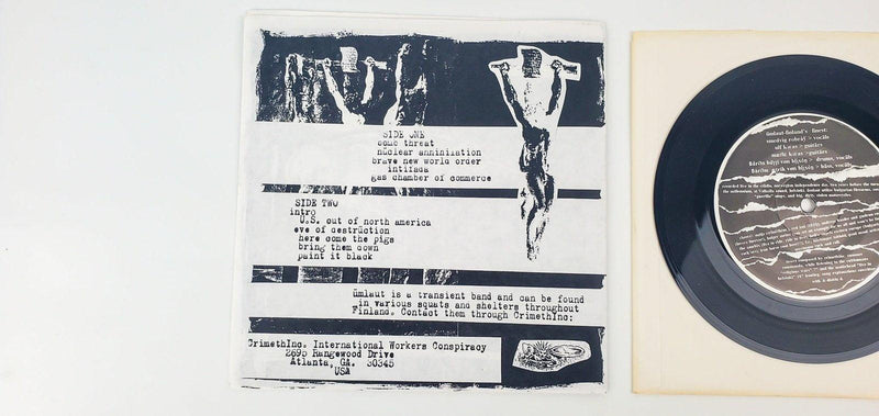 Umalot Finland Record 45 RPM EP IF #12 CrimethInc 1999 5