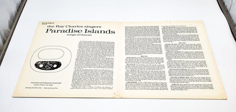 The Ray Charles Singers Paradise Islands: Songs Of Hawaii 33 RPM LP Record 1962 5