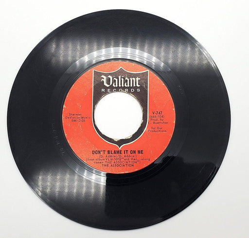 The Association Cherish 45 RPM Single Record Valiant Records 1966 V-747 2