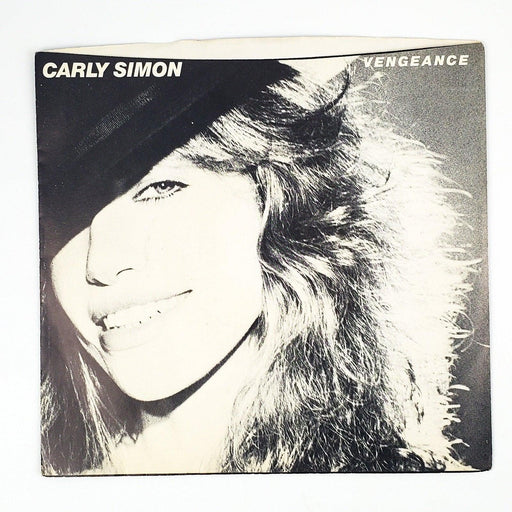 Carly Simon Vengeance Record 45 RPM Single E-46051 Elektra Records 1979 1