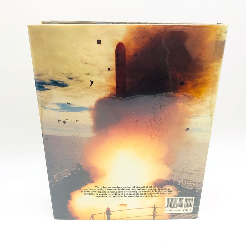 Naval Firepower Hardcover Lindsay Peacock 1990 1st US Edition US Navy Ships 11