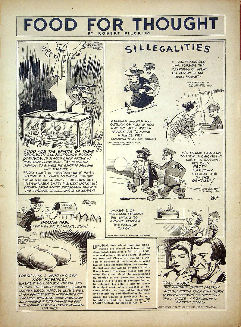 The Family Circle Magazine April 1937 Vol 10 No 18 Doris Nolan, Vtg Nabisco Ad 3