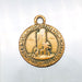 Vintage Fob Keychain Pendent Will Rogers Shrine Sun Cheyenne MT Bates Klinke 2