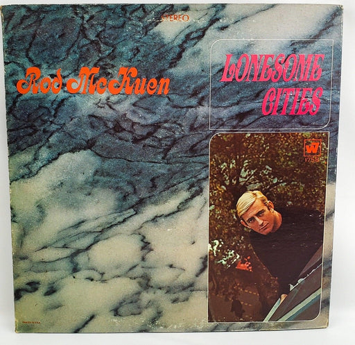 Rod McKuen Lonesome Cities Record 33 RPM LP WS 1758 Warner Bros 1968 1