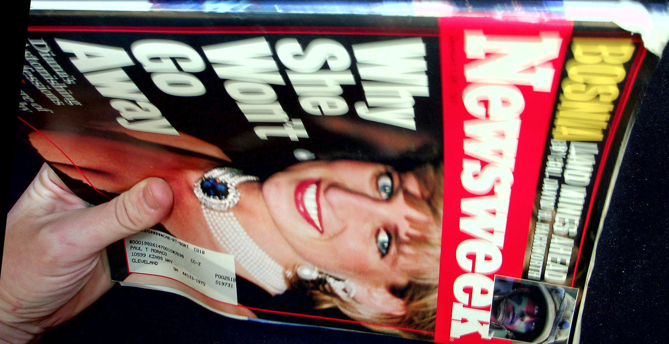 Newsweek Magazine December 4 1995 Princess Diana Di England Royalty Monarchy