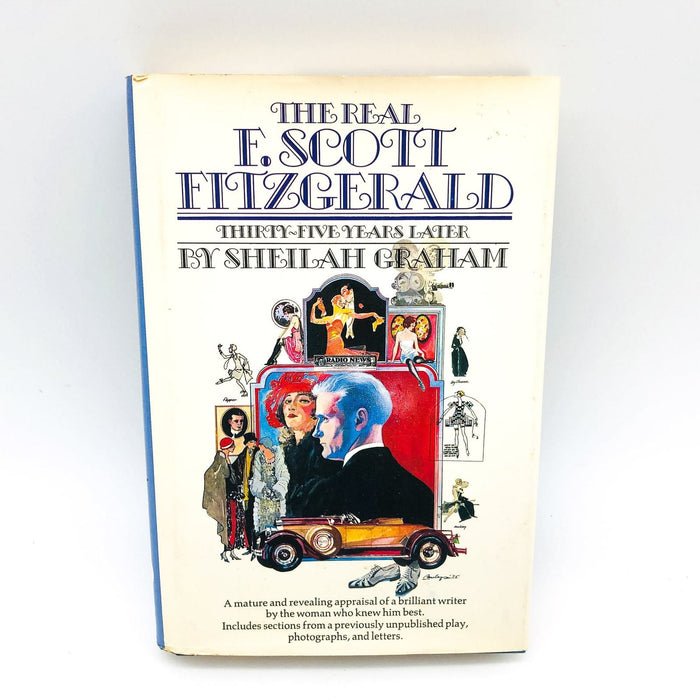 The Real F. Scott Fitzgerald Hardcover Sheilah Graham 1976 Great Gatsby Author 11