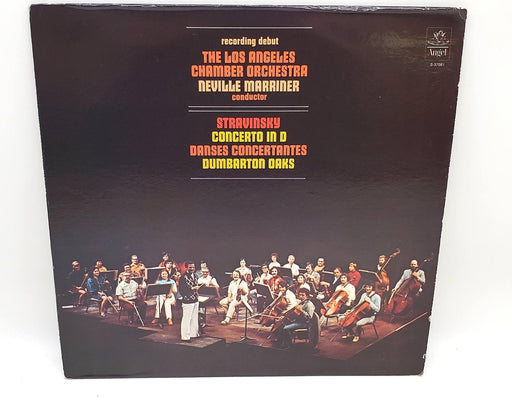 Los Angeles Chamber Orchestra Stravinsky Concerto In D 33 RPM LP Record 1975 1
