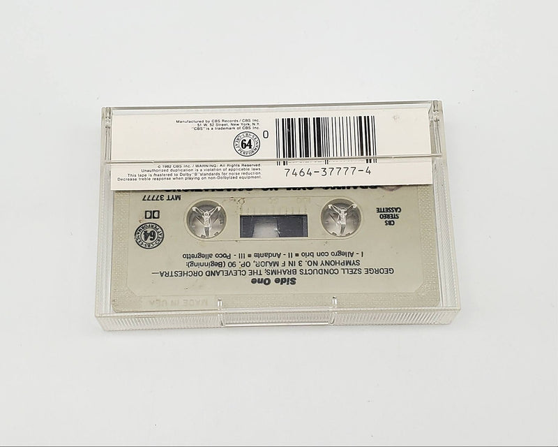 Cleveland Symphony Orchestra Symphony No 3 Cassette Tape CBS Records 2