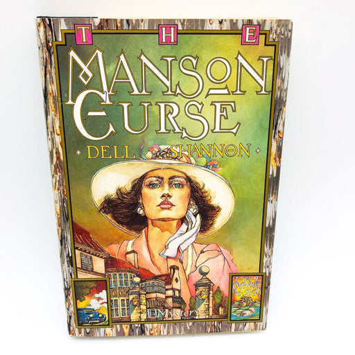 The Manson Curse HC Dell Shannon 1990 English Gothic Mystery 1st Edition Copy 1 1