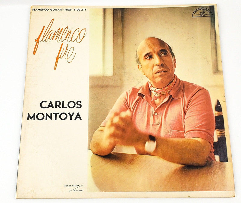 Carlos Montoya Flamenco Fire Record 33 RPM LP ABC-191 ABC-Paramount 1958 1