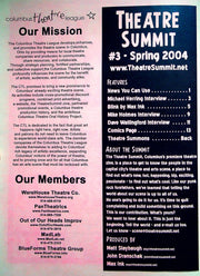 Theatre Summit Magazine 2004 # 3 Michael Herring, Mike Holmes, Dave Wallingford 2