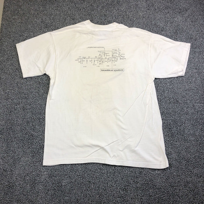 Vintage Fruit Of The Loom T Shirt Large Prometheus Radio Project Free Airwaves