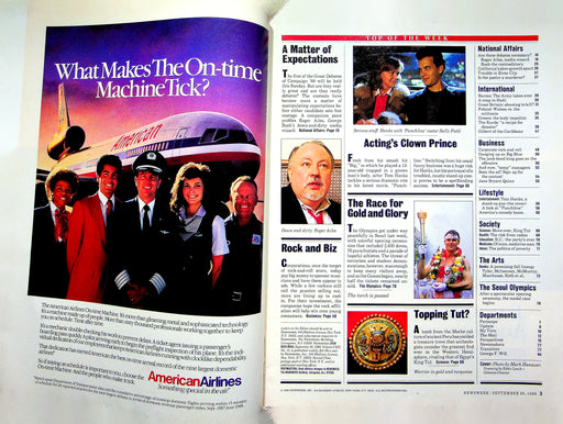 Newsweek Magazine September 26 1988 Tom Hanks Movie Star Cover Punchline 2
