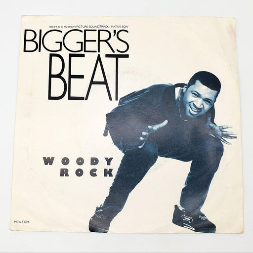 Woody Rock Bigger's Beat Single Record MCA Records 1987 MCA-53026 PROMO 1