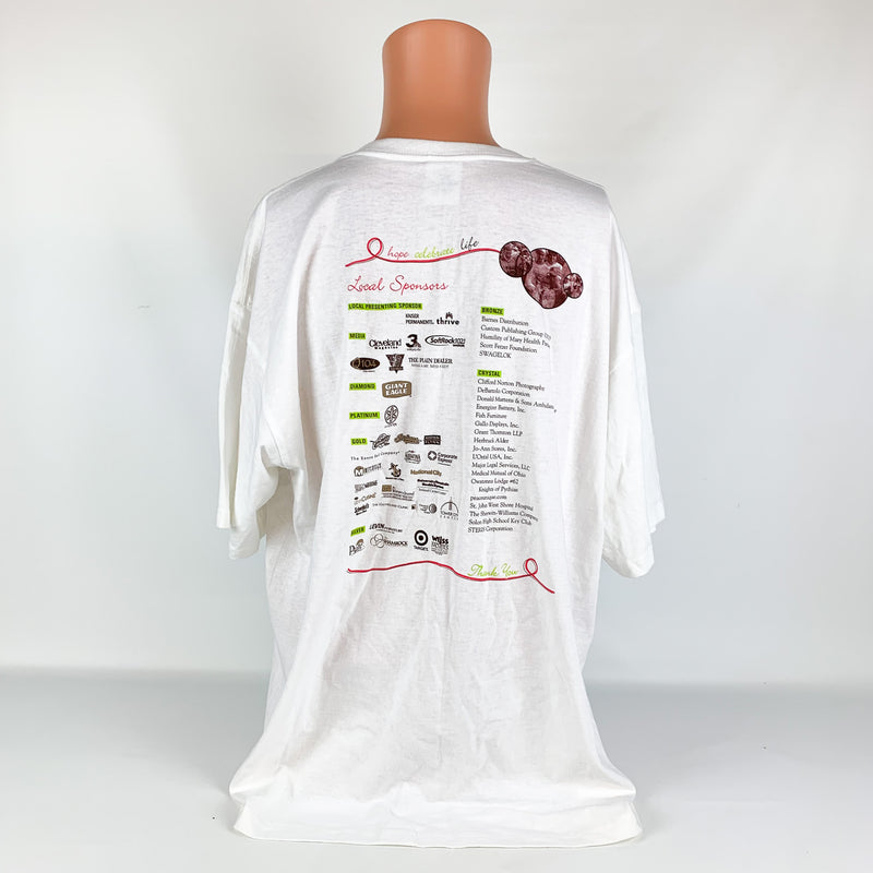 Susan G Komen Race for the Cure Northeast Cleveland Ohio 2005 Tshirt - XL